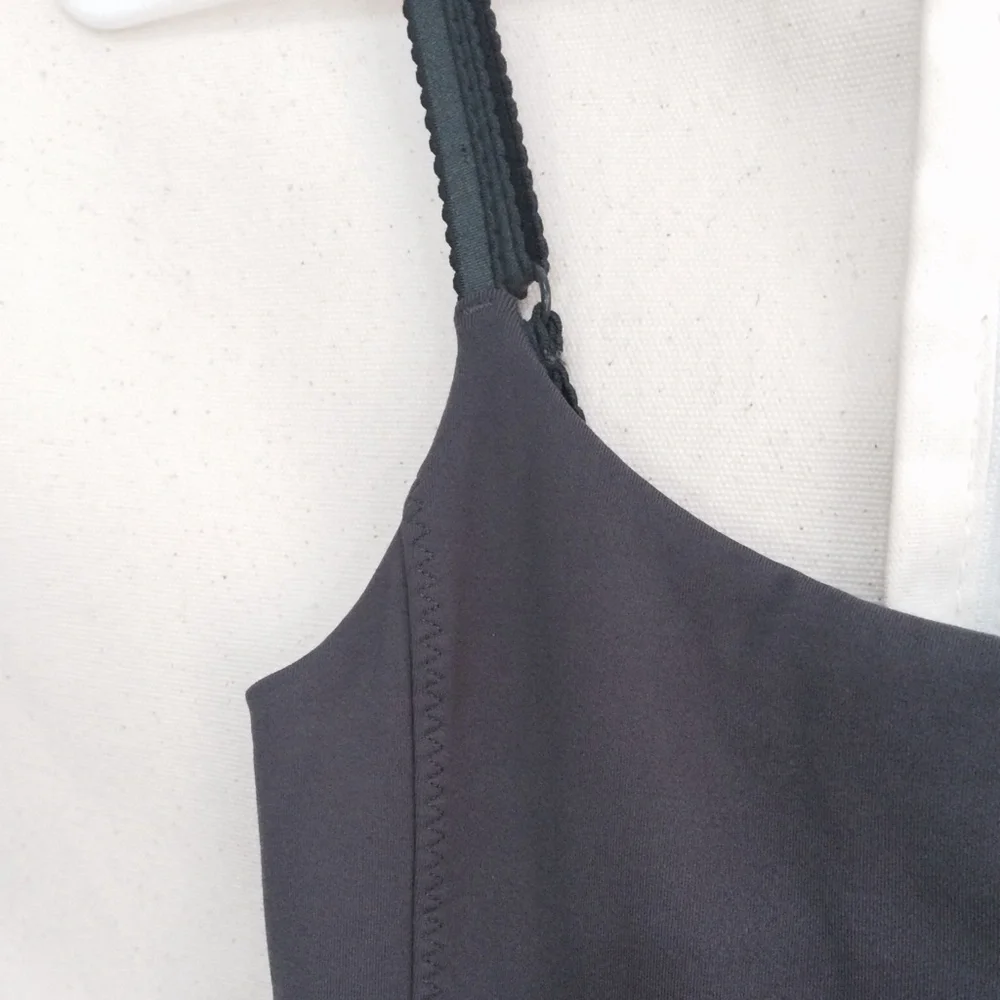 lululemon athletica Black Strappy Tank Dress